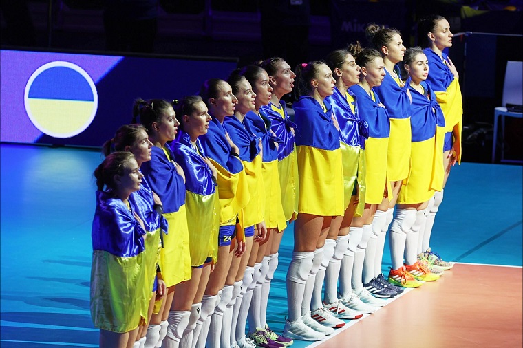 ukarine volleyball team